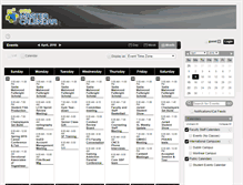 Tablet Screenshot of calendar.champlain.edu